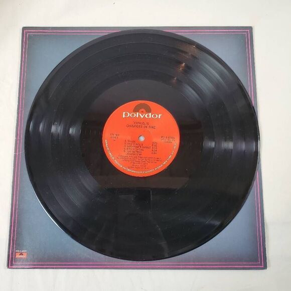 Vintage Vangelis Chariots of Fire Soundtrack LP Vinyl Record Album (1981) - Picture 3 of 5